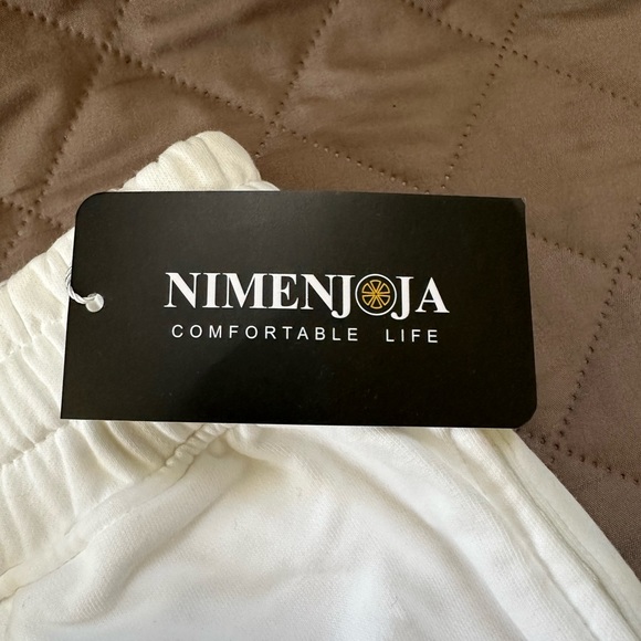 NIMENJOJA Mens 5.5" M Gym Shorts Cotton Jog Workout Lounge Jersey Zipper Pocket - Picture 6 of 8